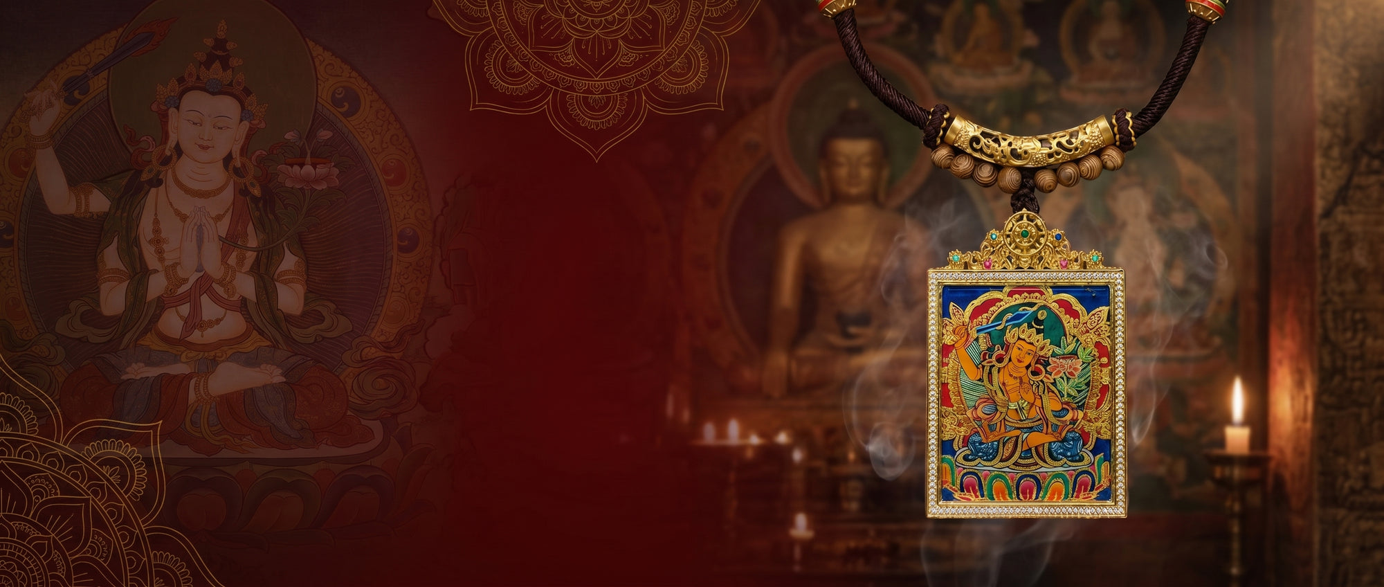 Sacred Thangka Pendants